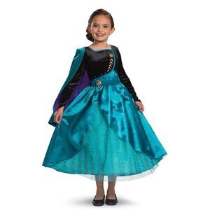 Disney Frozen 2 Anna Deluxe Kids' Halloween Costume Adventure Dress Various